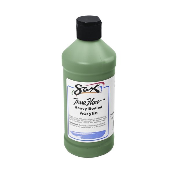 Sax True Flow Heavy Body Acrylic Paint, Pint, Chrome Oxide Green 27014